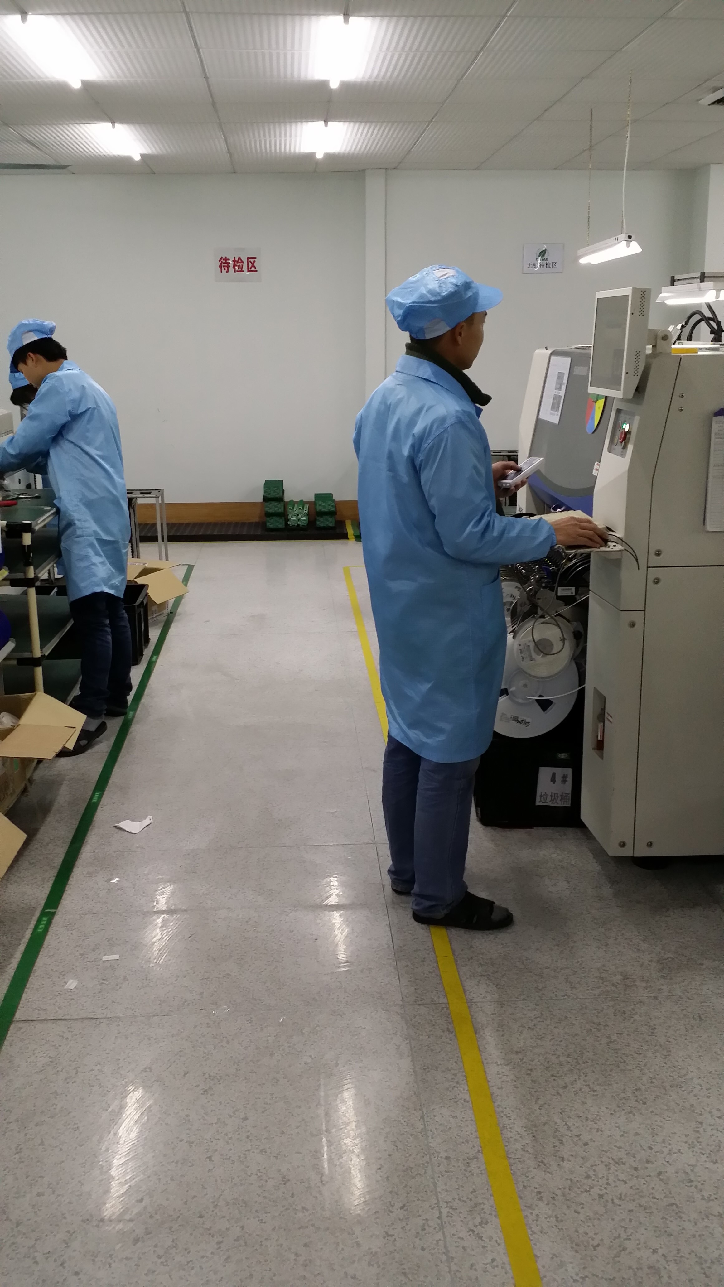 GZ TOPSHINE TECHNOLOGY LIMITED linea di produzione in fabbrica