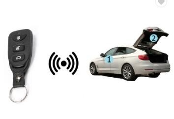 sistema di sicurezza Keyless del veicolo dell'entrata dell'allarme universale telecomandato dell'automobile di 12V 100m